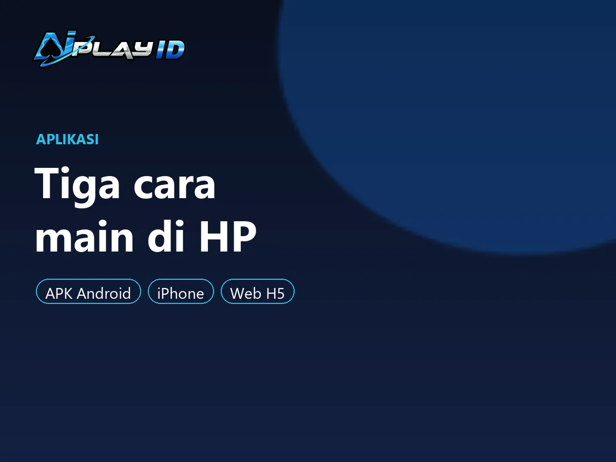 Panel tiga cara membuka AIPlay di HP: APK Android, iPhone dan web H5