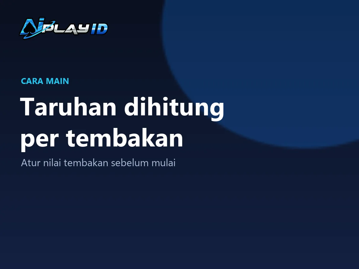 Panel cara main tembak ikan AIPlay: setiap tembakan memakai taruhan